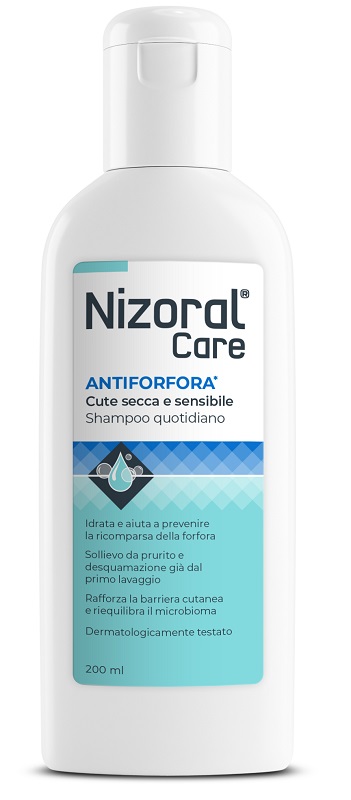 NIZORAL CARE SHAMPOO CUTE SECCA E SENSIBILE 200 ML - maxifarmacia.it