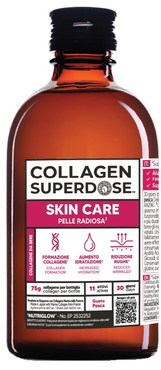 COLLAGEN SUPERDOSE SKIN CARE 300 ML COLLAGENE 75 G - maxifarmacia.it