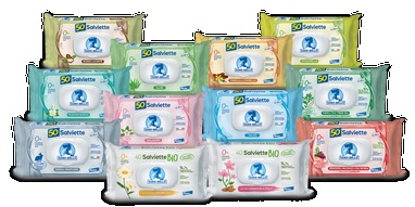 SANO E BELLO SALVIETTINE DETERGENTI ALOE 50 PEZZI - maxifarmacia.it