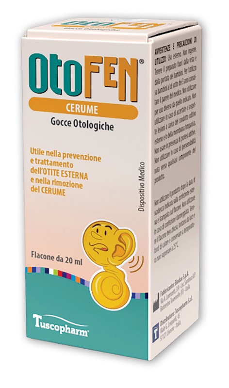 OTOFEN CERUME GOCCE OTOLOGICHE 20 ML - maxifarmacia.it