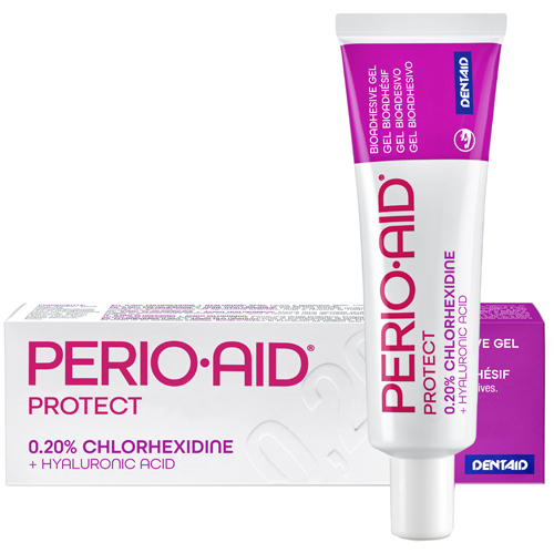 PERIO-AID PROTECT GEL BIOADESIVO CLOREXIDINA 0,20%+ACIDO IALURONICO 30 ML - maxifarmacia.it