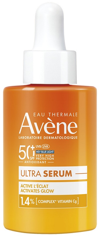 AVENE SOLARE ULTRA SIERO ATTIVA LA LUMINOSITA' SPF50+ DA 30 ML - maxifarmacia.it