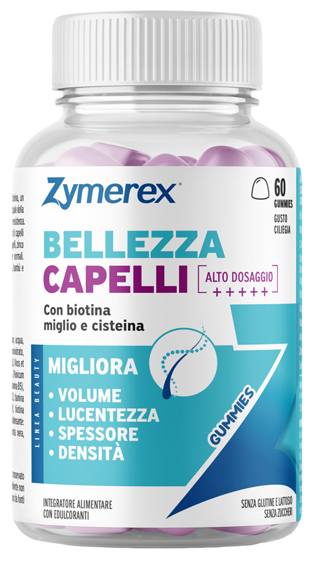 ZYMEREX GUM BELLEZZA CAPELLI 60 GOMMOSE - maxifarmacia.it