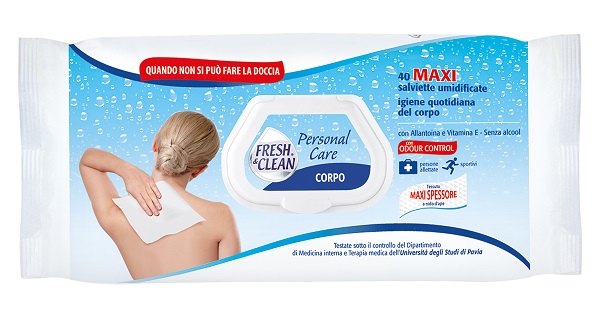 FRESH&CLEAN MAXISALVIETTA PERSONAL CARE 40 PEZZI - maxifarmacia.it