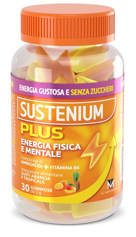 SUSTENIUM PLUS 30 CARAMELLE GOMMOSE - maxifarmacia.it