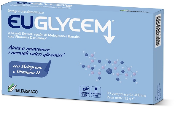 EUGLYCEM 30 COMPRESSE DA 400 MG SENZA GLUTINE SENZA LATTOSIO - maxifarmacia.it
