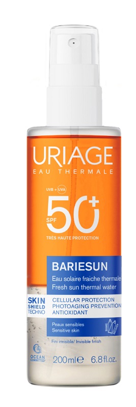 URIAGE EAU THERMALE BARIESUN SPF50+ EAU SOLAIRE FRAICHE THERMALE 200 ML - maxifarmacia.it