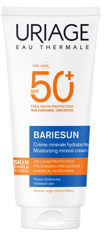 URIAGE EAU THERMALE BARIESUN SPF50+ CREME MINERALE HYDRATANTE 100 ML - maxifarmacia.it