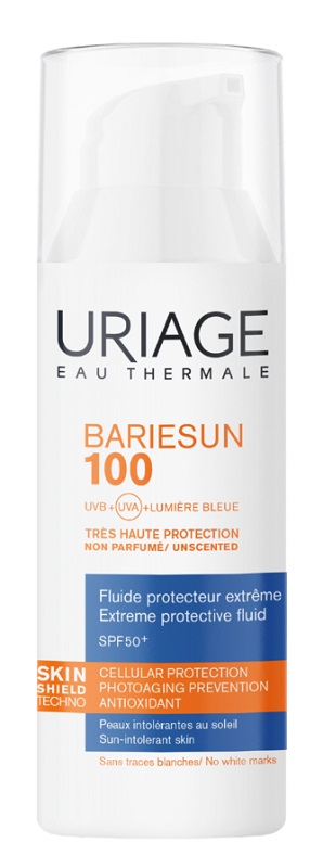 URIAGE EAU THERMALE BARIESUN SPF50+ FLUIDO 100 50 ML - maxifarmacia.it