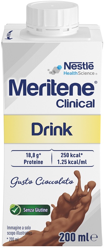 MERITENE CLINICAL DRINK CIOCCOLATO 200 ML - maxifarmacia.it