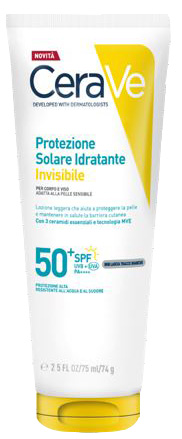 CERAVE PROTEZIONE SOLARE IDRATANTE INVISIBILE SPF50+ 75 ML - maxifarmacia.it