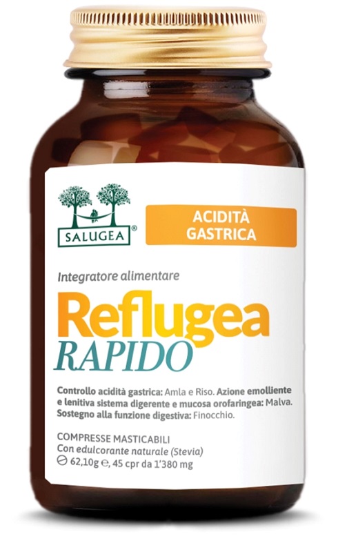 REFLUGEA RAPIDO SALUGEA 45 COMPRESSE MASTICABILI DA 1380 MG - maxifarmacia.it