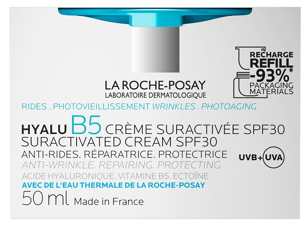 LA ROCHE POSAY HYALU B5 RICARICA CREMA SPF30 50 ML - maxifarmacia.it