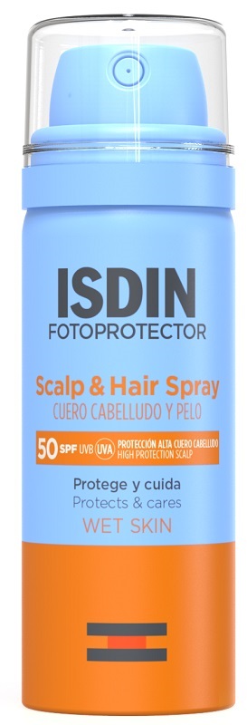 ISDIN SCALP E HAIR SPRAY SPF50 WET SKIN 50 ML - maxifarmacia.it