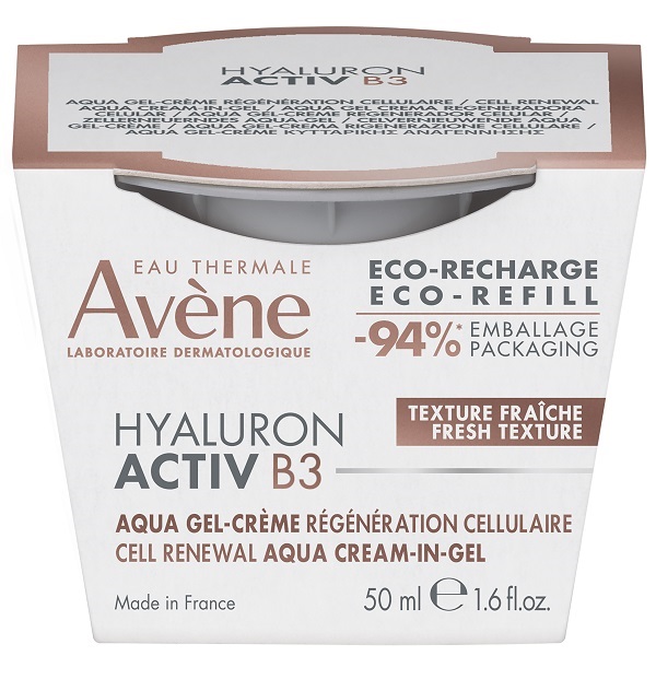 AVENE HYALURON ACTIV B3 AQUA GEL CREMA RIGENERAZIONE CELLULARE 50 ML - maxifarmacia.it