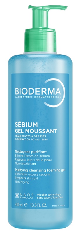 SEBIUM GEL MOUSSANT 400 ML - maxifarmacia.it