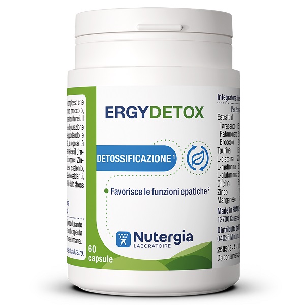 ERGYDETOX 60 CAPSULE - maxifarmacia.it