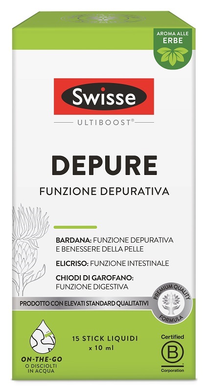 SWISSE DEPURE 15 STICK - maxifarmacia.it