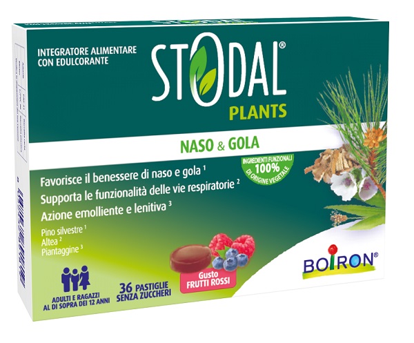 STODAL PLANTS FRUTTI ROSSI 36 PASTIGLIE SENZA GLUTINE NATURALMENTE PRIVO DI LATTOSIO - maxifarmacia.it