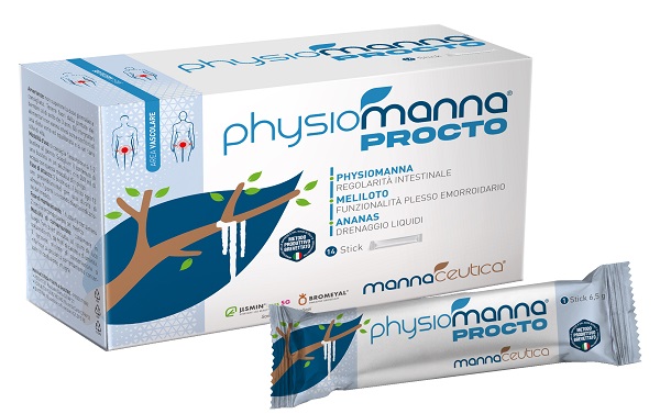 PHYSIOMANNA PROCTO 14 BUSTE - maxifarmacia.it