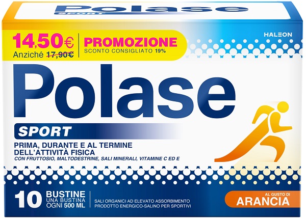 POLASE SPORT 10 BUSTINE GUSTO ARANCIA - maxifarmacia.it