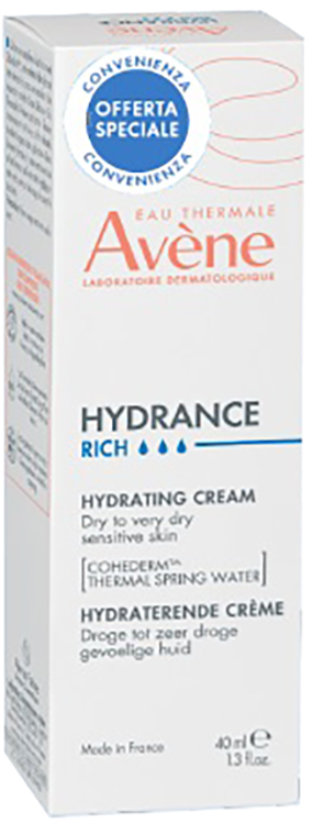 AVENE HYDRANCE CREMA RICCA 40 ML PREZZO SPECIALE 2026 - maxifarmacia.it
