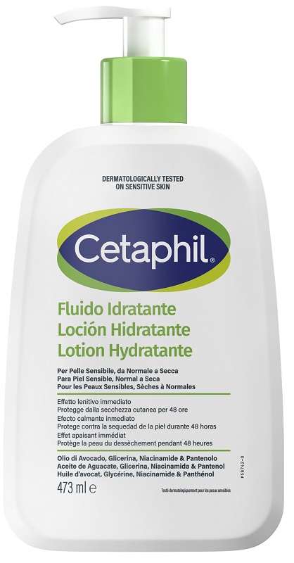 CETAPHIL FLUIDO IDRATANTE 473 ML - maxifarmacia.it
