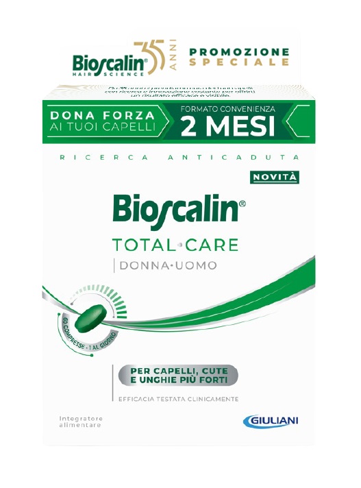 BIOSCALIN TOTAL CARE 60 COMPRESSE PROMO - maxifarmacia.it
