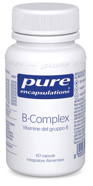 PURE ENCAPSULATIONS B-COMPLEX VITAMINE GRUPPO B 60 CAPSULE - maxifarmacia.it