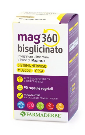 MAG 360 BISGLICINATO 90 CAPSULE - maxifarmacia.it