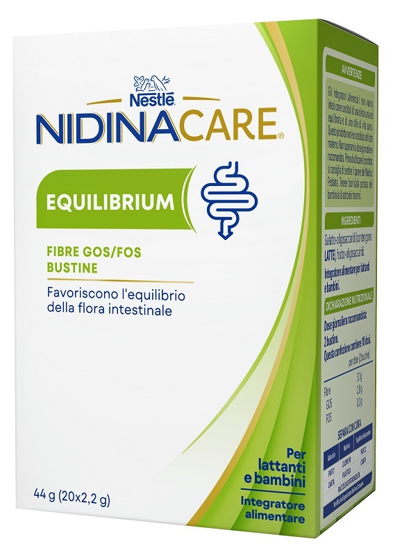 NIDINACARE EQUILIBRIUM 20 BUSTINE DA 2,2 G SENZA GLUTINE - maxifarmacia.it