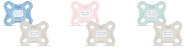 MAM SUCCHIETTO COMFORT 0-3 MESI SILICONE 2 PEZZI - maxifarmacia.it