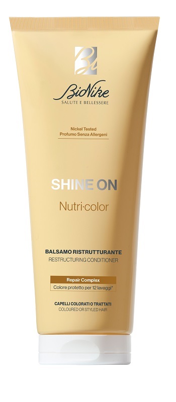 BIONIKE SHINE ON NUTRI-COLOR BALSAMO RISTRUTTURANTE 200 ML - maxifarmacia.it