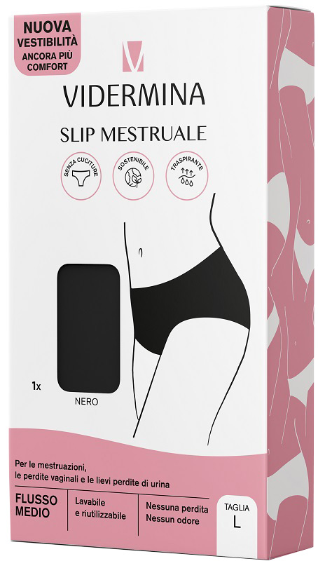 VIDERMINA SLIP MESTRUALE M ALTO - maxifarmacia.it