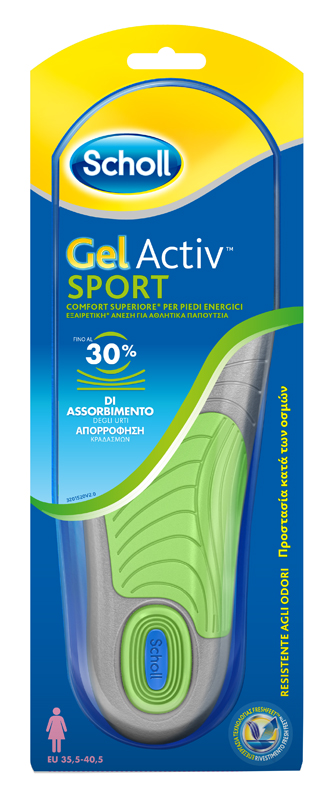 SCHOLL SOLETTA GEL ACTIV SPORT DONNA - maxifarmacia.it