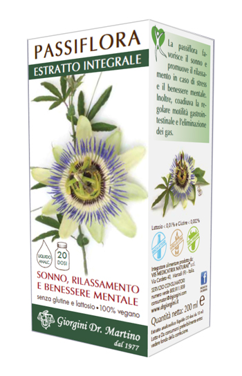 PASSIFLORA ESTRATTO INTEGRALE 200 ML - maxifarmacia.it