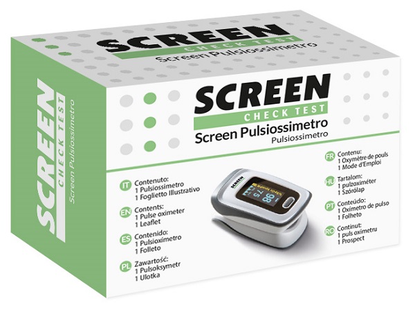 PULSIOSSIMETRO SCREEN CHECK TEST - maxifarmacia.it