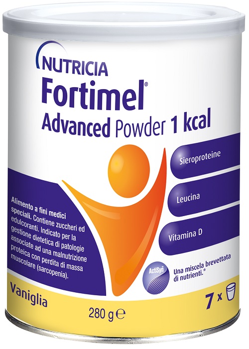 NUTRICIA FORTIMEL ADVANCED POWDER 1 KCAL VANIGLIA 280 G - maxifarmacia.it