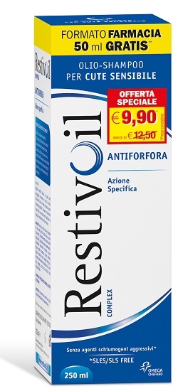RESTIVOIL FISIOLOGICO ANTIFORFORA 250 ML - maxifarmacia.it