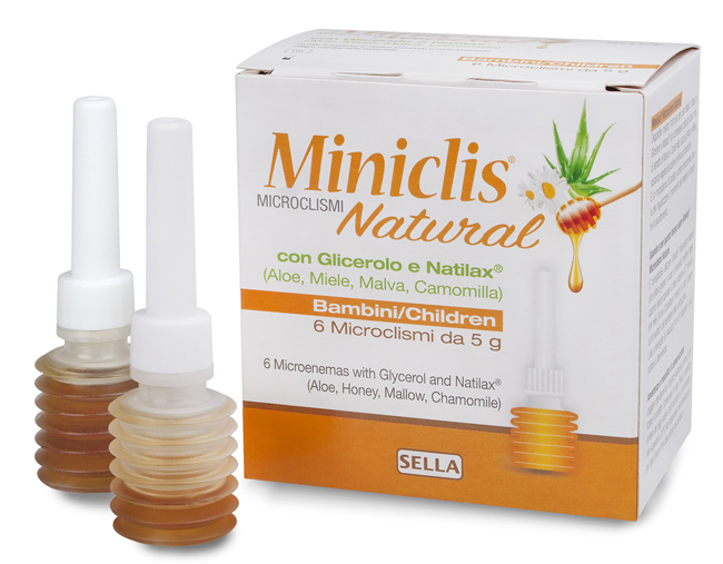 MINICLIS NATURAL MD BAMBINI 6 PEZZI - maxifarmacia.it