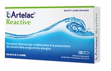 ARTELAC REACTIVE SOLUZIONE OFTALMICA MONODOSE 10 UNITA' DA 0,5 ML - maxifarmacia.it