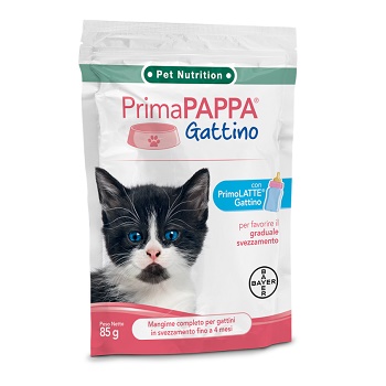 PRIMA PAPPA GATTINO MOUSSE BUSTA 85 G - maxifarmacia.it