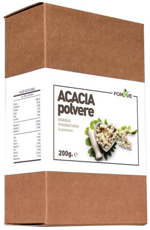 ACACIA POLVERE 200 G - maxifarmacia.it
