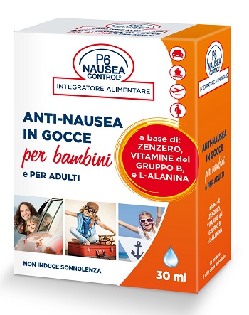 P6 NAUSEA CONTROL GOCCE ANTINAUSEA 30 ML - maxifarmacia.it