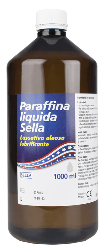 PARAFFINA LIQUIDA LASSATIVO 1 L - maxifarmacia.it