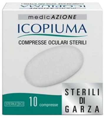 COMPRESSE OCULARI ADESIVE STERILI 10 PEZZI - maxifarmacia.it