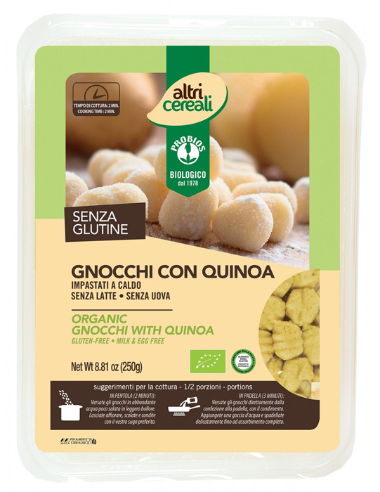 ALTRICEREALI GNOCCHI CON QUINOA 250 G - maxifarmacia.it