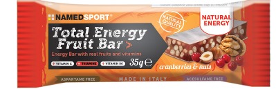 TOTAL ENERGY FRUIT BAR CRANBERRY & NUTS 35 G - maxifarmacia.it
