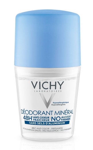 VICHY DEODORANTE ROLL-ON MINERAL 0% ALCOOL 48H 50ml - maxifarmacia.it