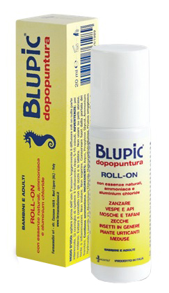 BLUPIC DOPOPUNT ROLL ON CON ESSENZE NATURALI E AMMONIACA ASTUCCIO - maxifarmacia.it